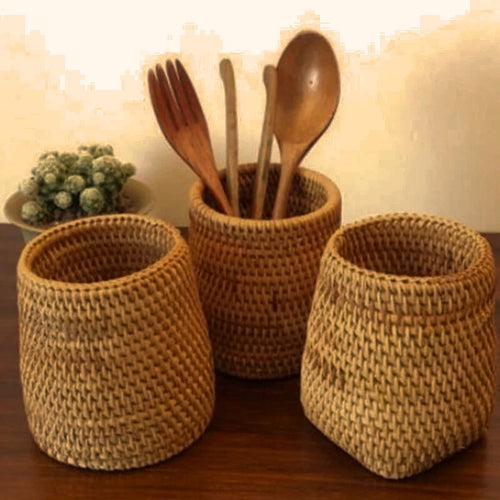 Home Storage - Utensil Basket Organizer