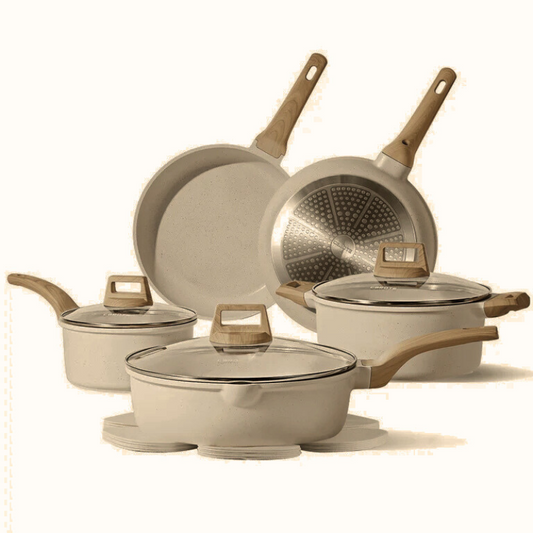 Granite Medical Stone Non-Stick Pan Set